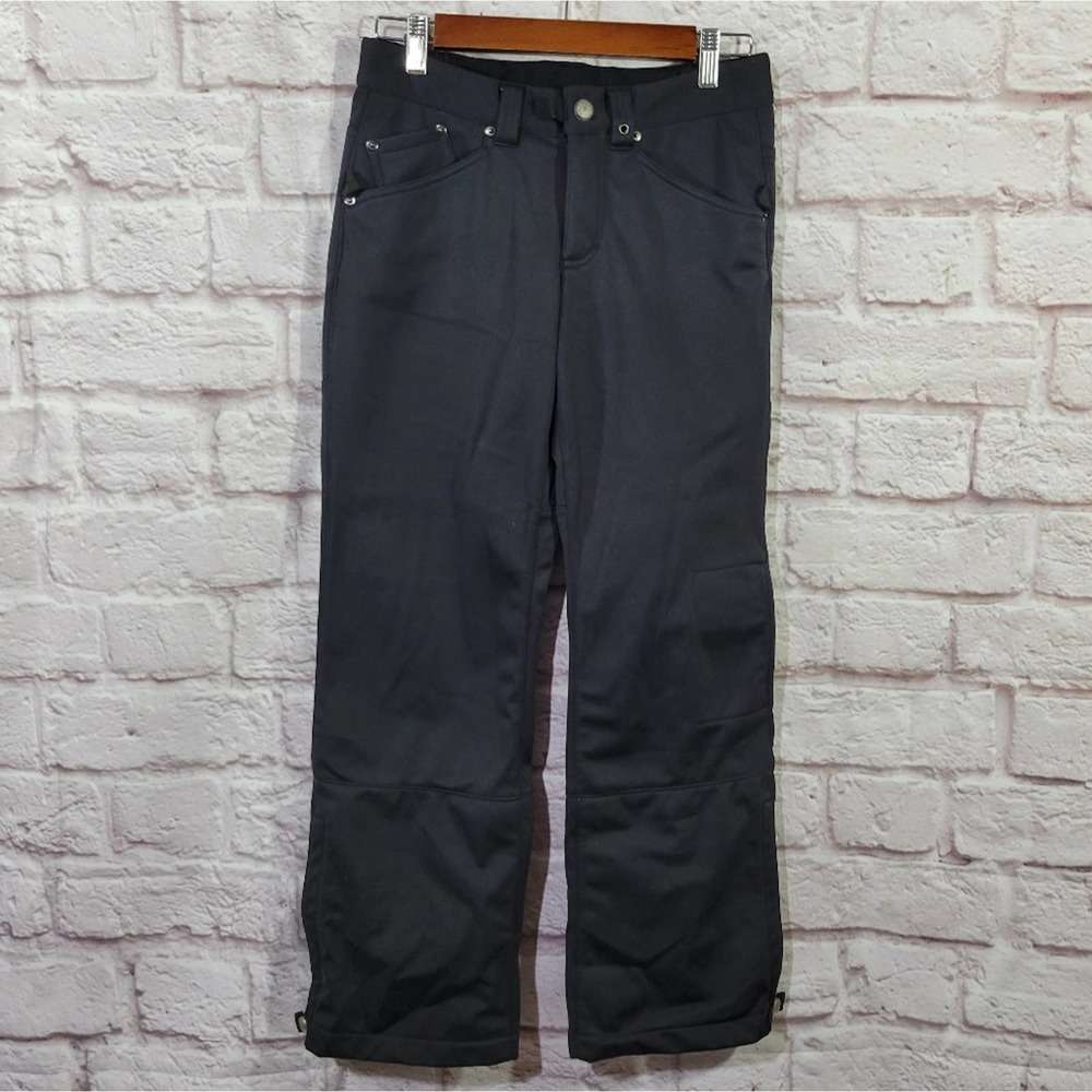 Athleta Black Fleece Lined Winter Ski and Snowboarding Pants